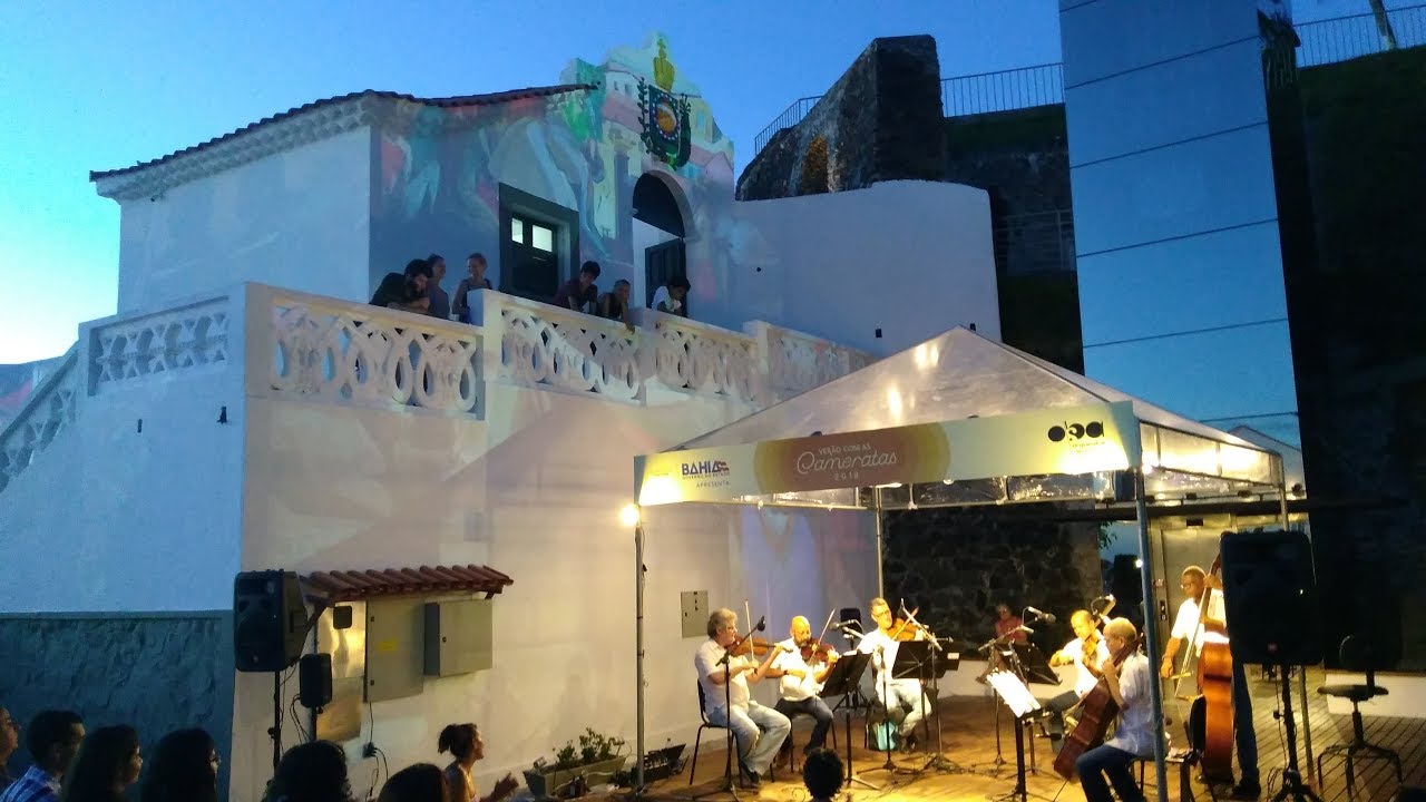 Verão com as Cameratas - Por Una Cabeza (Gardel) - Bahia Cordas no Forte de São Diogo (21/02/2018)