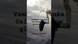 Τέρας ψάρι στο Yamaga blanks Galahad slow global 621 #jigging #mancing #hellas #slowpitch #ψάρεμα