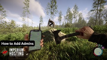 How to Add a Admin to your  Sons of the forest Dedicated Server