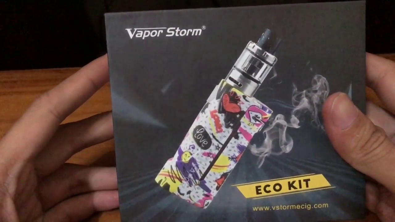 Unboxing Vaporstorm Eco Kit