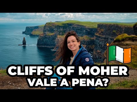 CLIFFS OF MOHER: O LUGAR MAIS INCRÍVEL DA IRLANDA? Como é o tour nas falésias de Moher