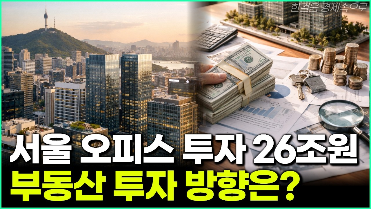 서울 오피스 투자 26조원 시대가 열렸다! 부동산 투자 어디로 가나?