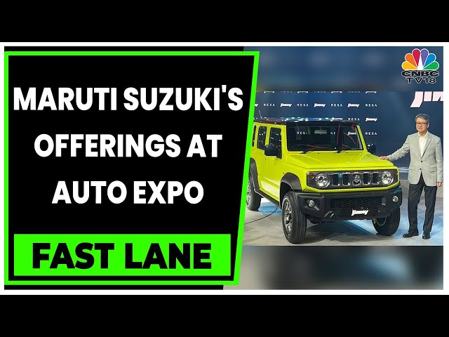 Maruti Suzuki's SUV Bet, Unveils Jimny And Fronx At Auto Expo 2023 | Fast Lane | CNBC-TV18