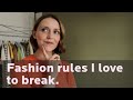 3 Fashion Rules I Love To Break. (+outfit examples)