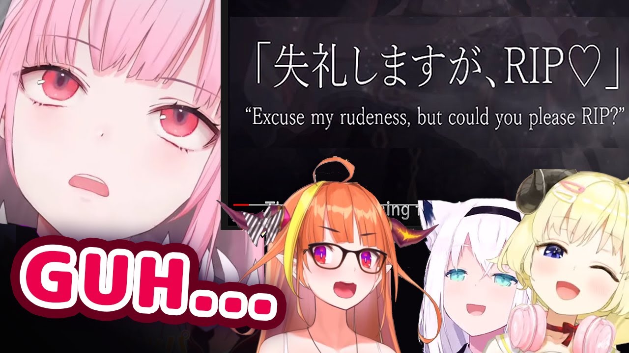 Coco, Watame and Fubuki Sing Calliope's RIP Song To Distract Her In Mario Party【ENG Sub/Hololive】