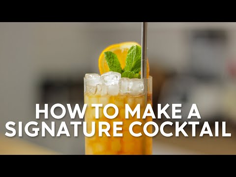 Video: Wie macht man einen Signature-Cocktail?