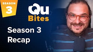 QuBites 3.10 - Season 3 Recap | Quantum Computing Simplified