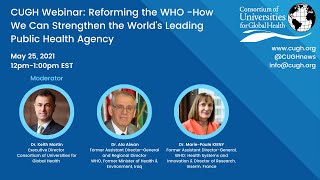 The who is leading global public health agency. its role essential for
our collective and individual health. in face of covid-19 pandemic, we
...