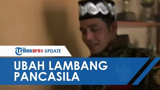 Sutarman Ketua Paguyuban Di Garut Yang Ubah Lambang Pancasila Dan Wajah Bung Karno Diperiksa Polisi