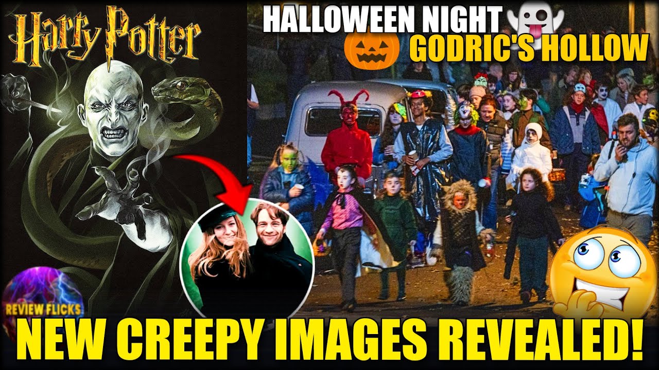 Harry Potter HBO Set Leaks: AMAZING New Halloween Godric's Hollow Images!!