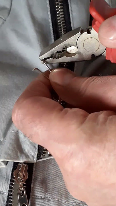 Fixing Broken Carhartt Jacket Zipper 