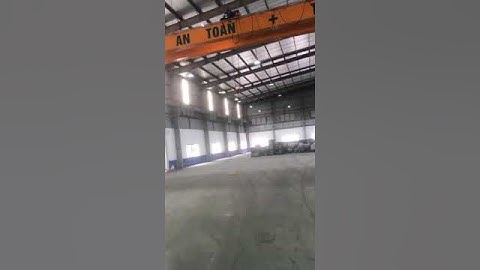 cầu trục dầm đôi 03 tấn khẩu độ 23m