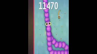 SNAKE.IO 🐍 PURPLE SNAKE! Highlight 13 #shorts screenshot 1