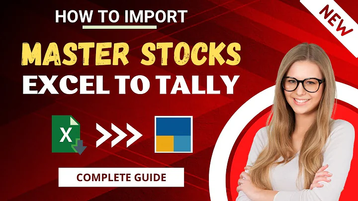 Import Master Stock Items from Excel to Tally | Excel To Tally @XLTOOL