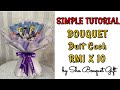 Tutorial Bouquet Duit 10 keping mix chocolate ll DIY Buket yang ll bouquet dengan 3 helai wrapping