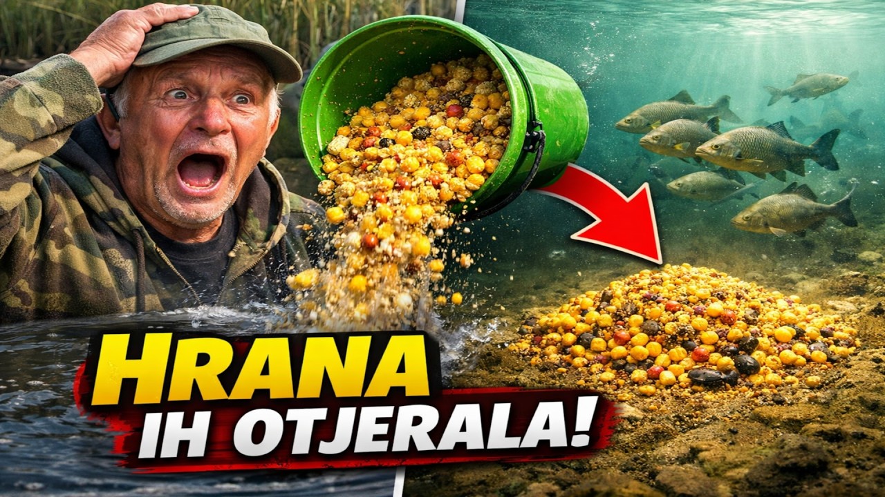 Djed je bio u krivu: Zašto vam prihrana dan prije TJERA ribu?