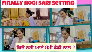 Finally Hogi Sari Setting ... Bout bura haal (Chandigarh) 🏡 #rg786 #viral  ​@gillramankaur001