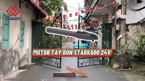 Motor Tay đòn tự động Stark600- bảo hành 5 năm - thi công nhanh, lắp đặt dễ dàng