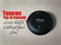 Tamron Tap-in Console.  Learn how to calibrate your Tamron lens.