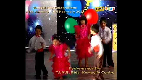 T.I.M.E. Kids  Kompally Centre, Annual day celebrations 2012,Ena Mina Dika song