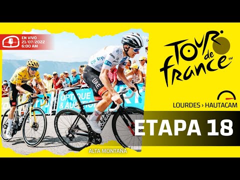 ??Etapa 18 TOUR DE FRANCIA 2022 En Vivo ? Pogacar - Thomas - Vingegaard - Martinez - Nairo - Urán