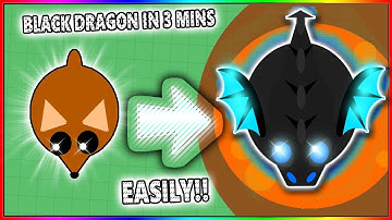MOPE.IO HOW TO GET TO BLACK DRAGON IN 3 MINS! FOX & BLACK DRAGON TROLL PARODY! (Mope.io)