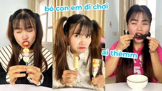 Tổng hợp video siêu hài hước vui nhộn, con chị bỏ con em đi chơi bị mẹ cho ăn chân gà đen và cái kết News