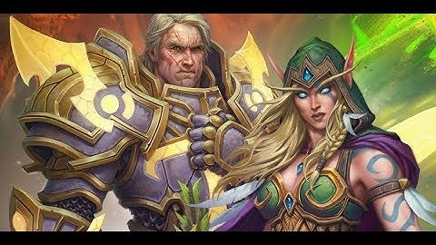 Turalyon & Alleria Return To Stormwind【WoW Machinima】