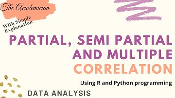 [DAXX] Partial, Semi partial and Multiple Correlation
