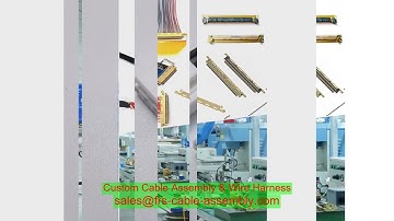 Cáp khai thác cáp Lvds Ribbon Cáp với các pin khác nhau Các nhà sản xuất ngoài khơi I-Pex 20728-040T