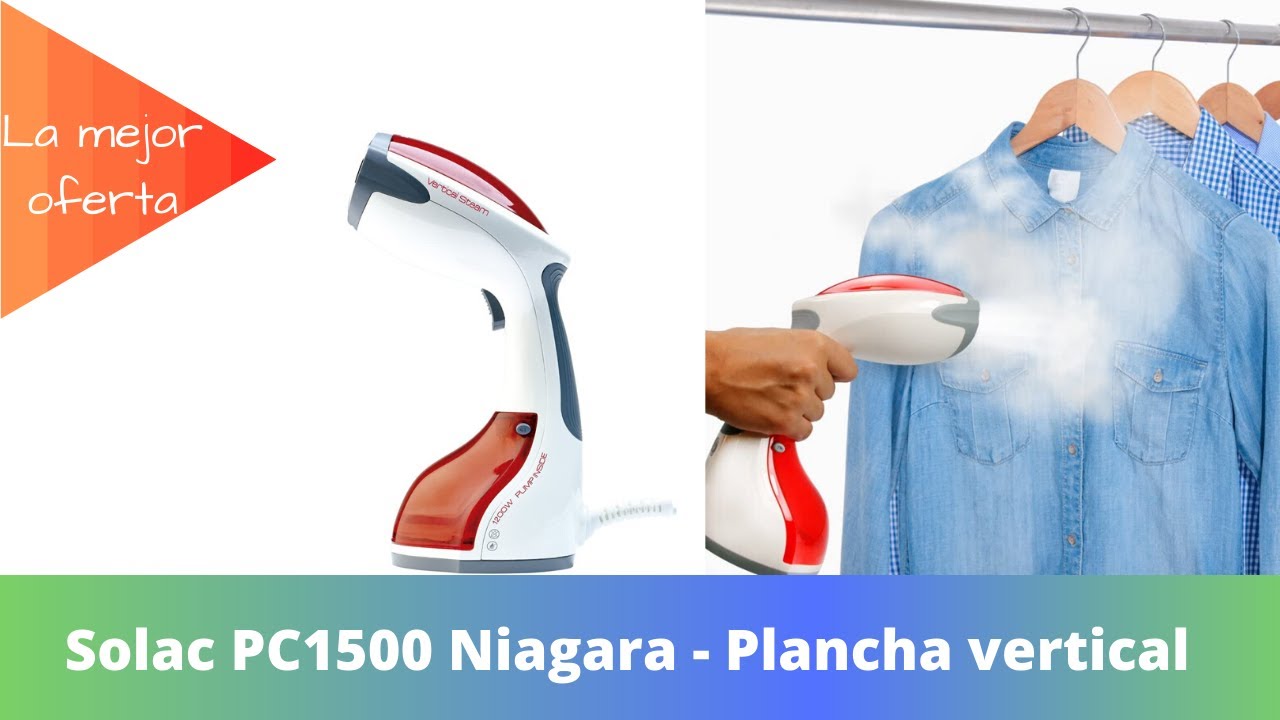 PLANCHA VAPOR VERTICAL NIAGARA SOLAC ¡OFERTA¡