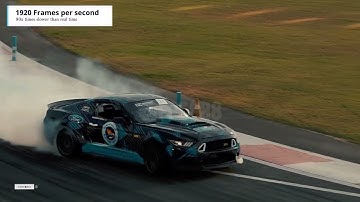 Slow Motion Test Comparison - From 24 FPS to 7680 FPS