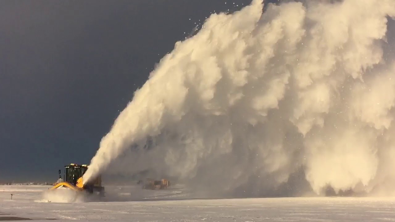 GRR Airport Snow Wolf