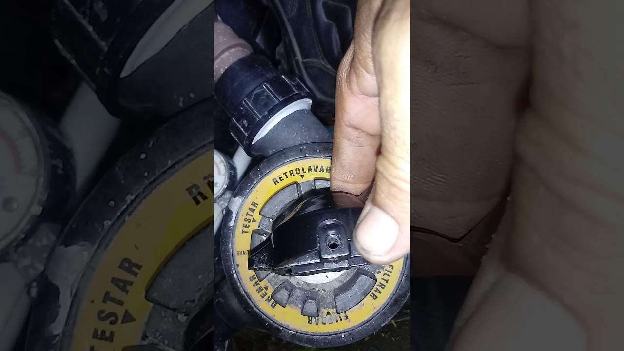 Como substituir a alavanca do filtro da piscina