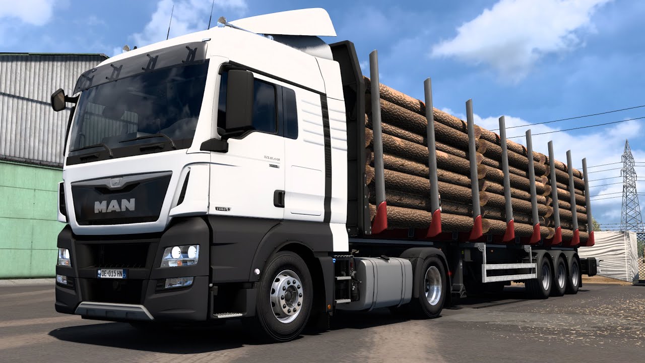 MAN TGX 440 | Engine Voice Records EVR Sound | Euro Truck Simulator 2 | Realistic Driving ETS2 1.50