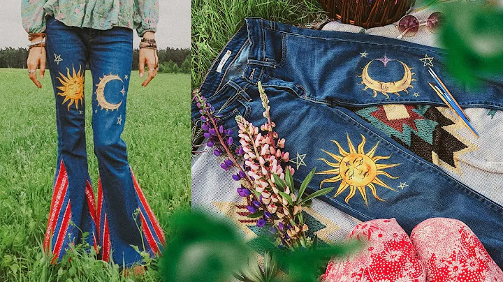 turn any skinny jeans into 70s flares