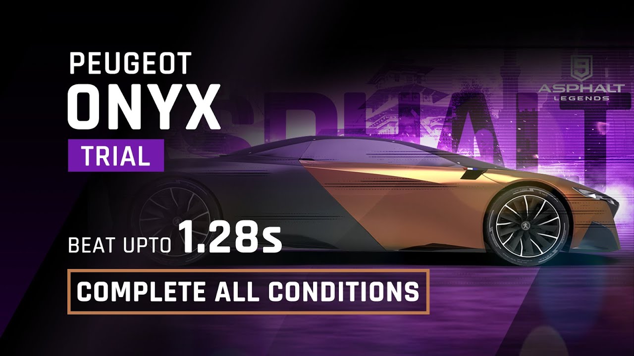 Asphalt 9 peugeot onyx