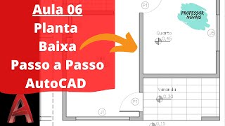 Aula 06 Planta Baixa Passo a Passo no AutoCAD – Configuração das cotas