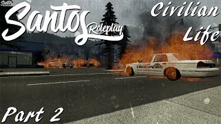 Gmod: SantosRP 2.0 - Civilian Life - P2 - Terrorism!