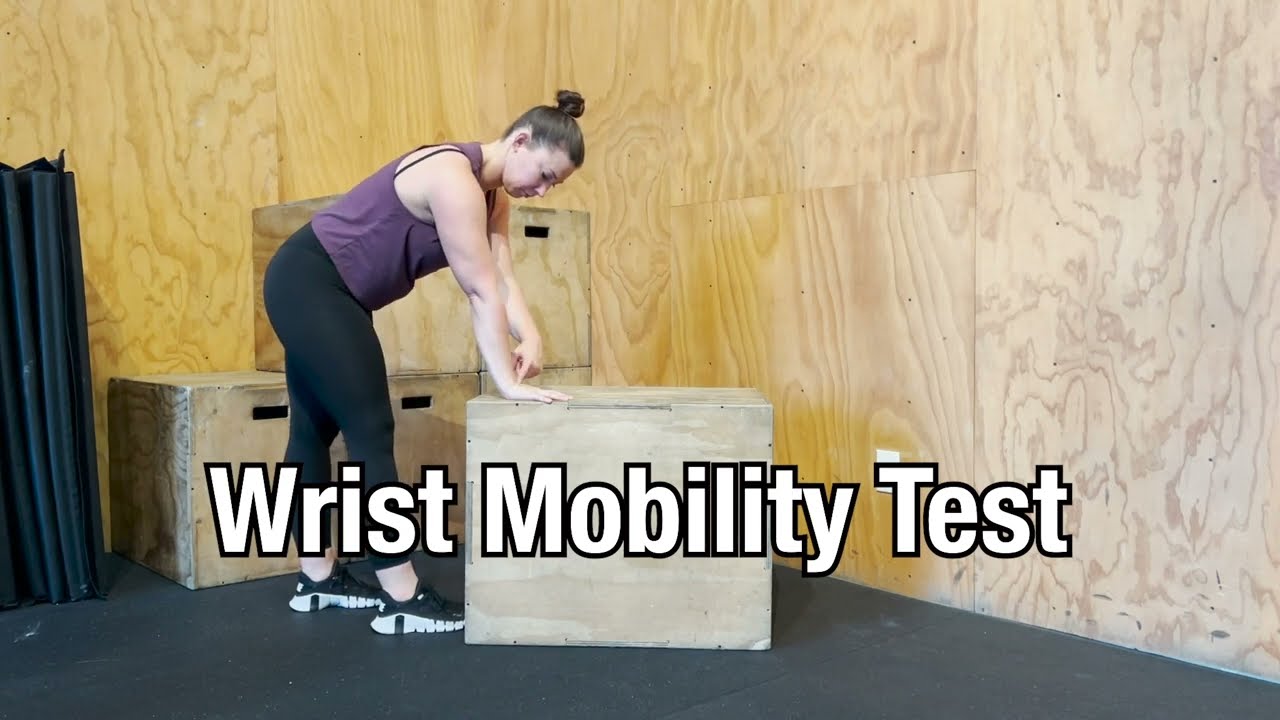 Wrist Mobility Test YouTube