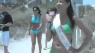 Marcies Elizabeth & MaMI Magazine at Cosmopolitan Bikini Bash 2008