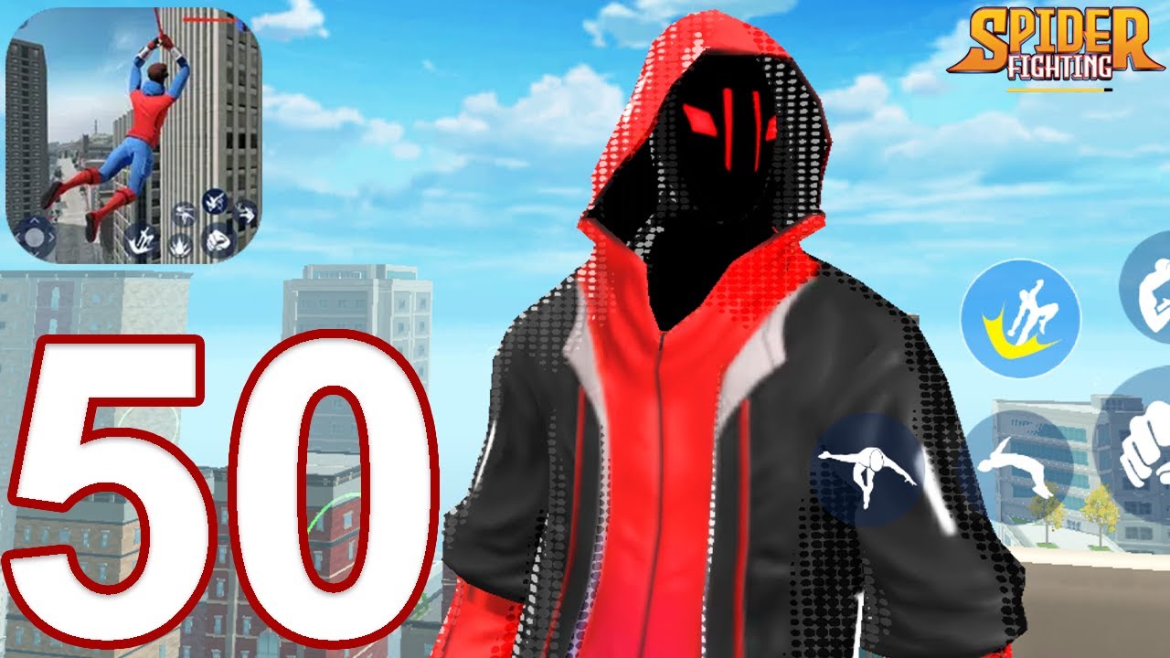 Spider Fighting: Hero Game - Gameplay Walkthrough Part 50 - SCARLET STINGER (iOS, Android)