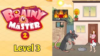 Brainy Master 2 Tricky Puzzle Level 3 Walkthrough Gameplay | Brainy Master 2 Level 3 Solution