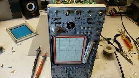 Tektronix 465B Oscilloscope - Fixed!