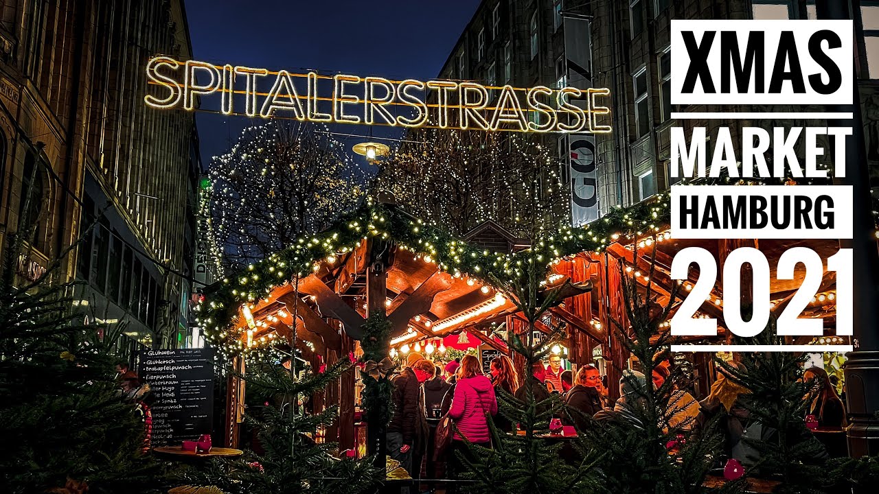 Hamburg Christmas 2022 Xmas Market Hamburg Germany 2021 - Youtube