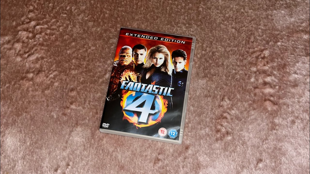 FANTASTIC FOUR (2005) EXTENDED EDITION DVD UNBOXING! - YouTube