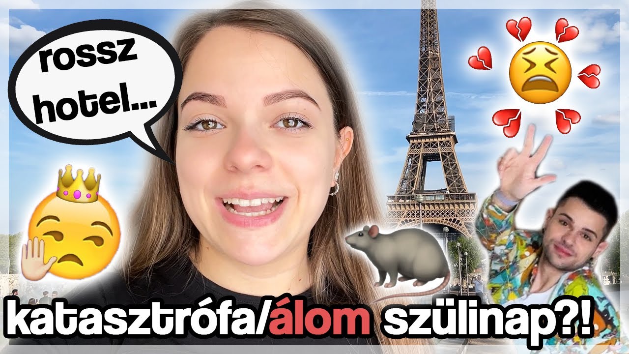 MEGTÁMADT EGY PATKÁNY! XD🥴 ✨Csecse Tesók Párizsban✨