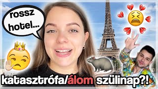MEGTÁMADT EGY PATKÁNY! XD🥴 ✨Csecse Tesók Párizsban✨