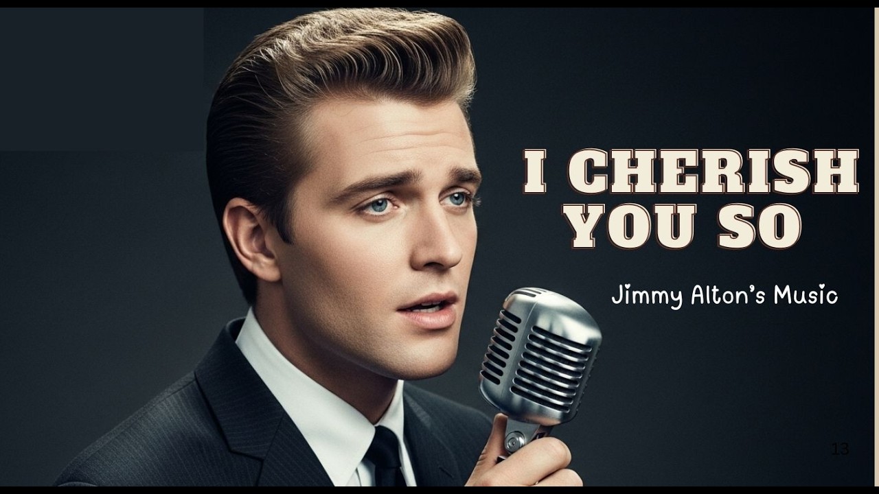 Jimmy Alton - I CHERISH YOU SO | AI 1960s Crooner Tribute | Vintage Love Song 