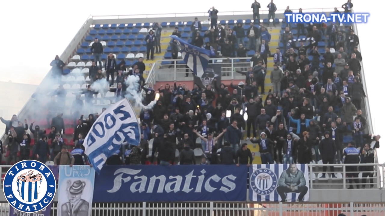 Tirona Fanatics 22/12/2016 (Vllaznia vs TIRONA 0-0)